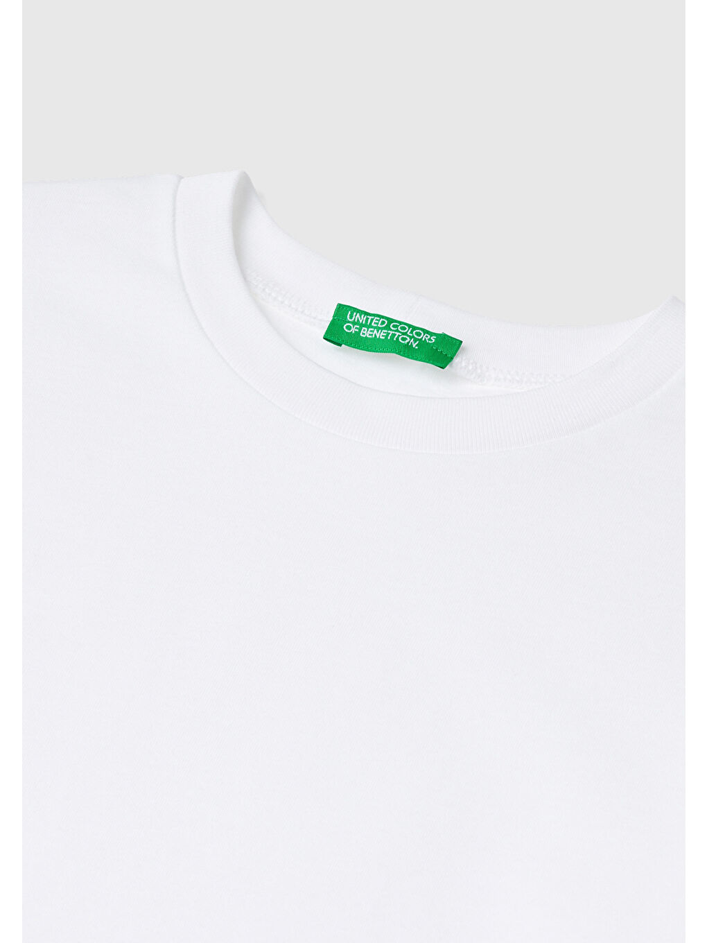 Erkek Çocuk Beyaz Basic Sweatshırt-2