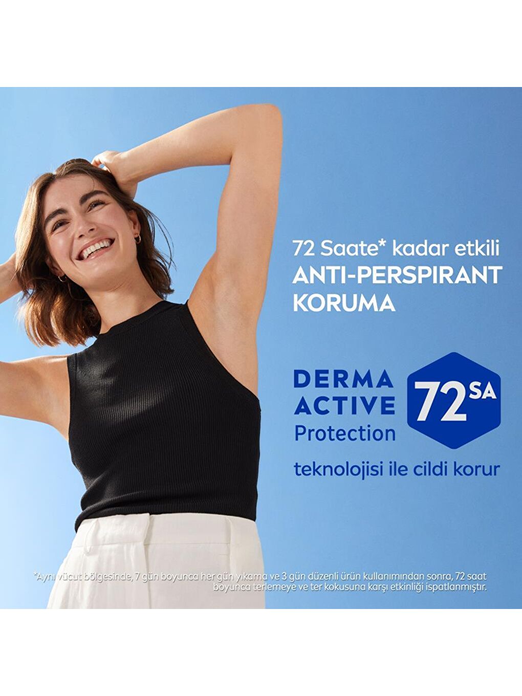 NIVEA Kadın Sprey Deodorant Black&White Invisible Clear 150ml, 72 Saat Anti-perspirant Koruma, X3 Adet - 2