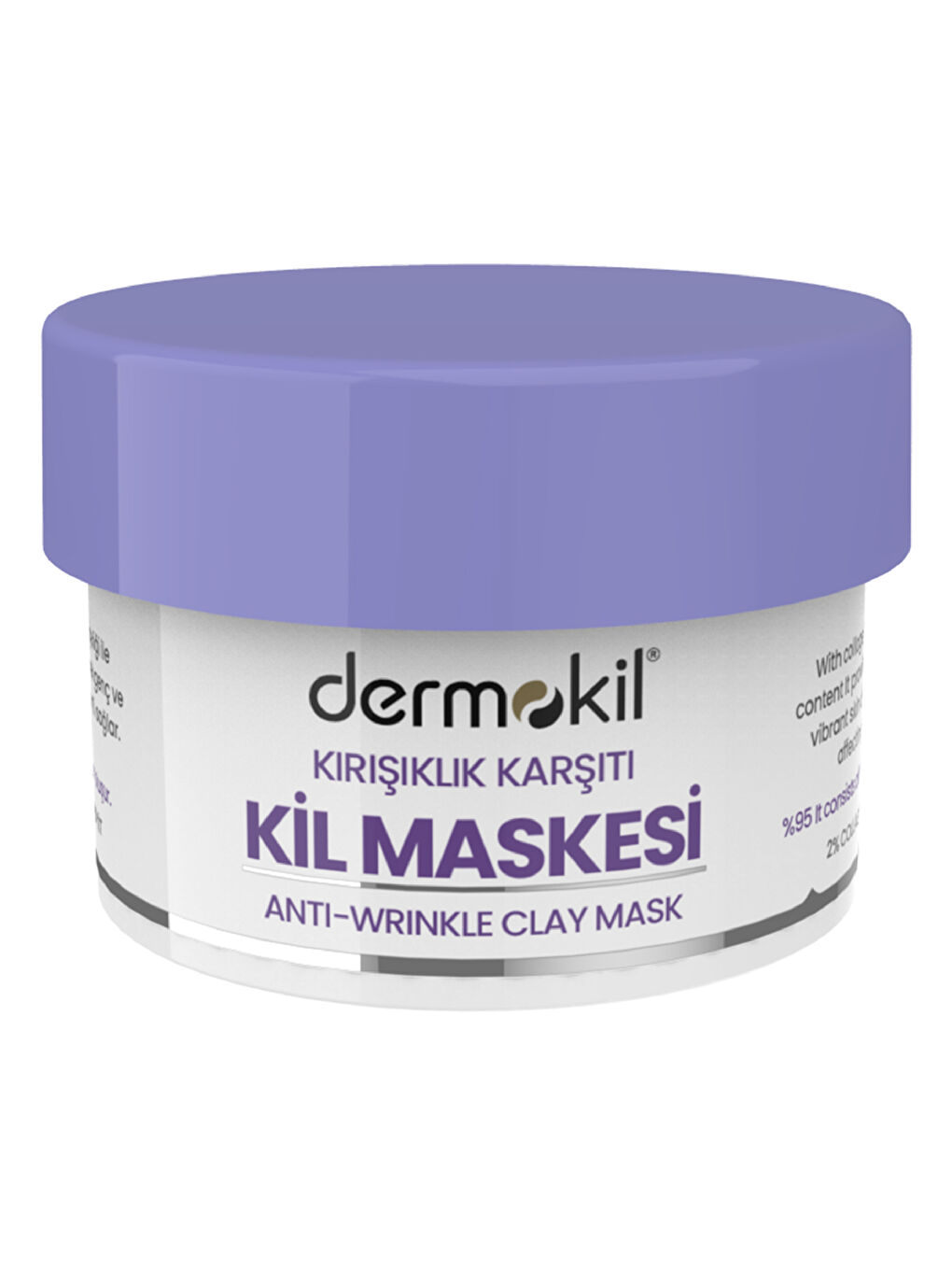 DERMOKIL Açık Kahve Kırışıklık Karşıtı Kil Maskesi 50 Ml