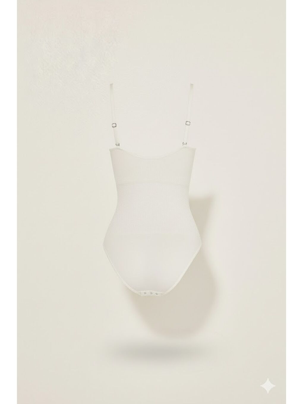 C12012 Kadın Body Slip Korse Beyaz-1