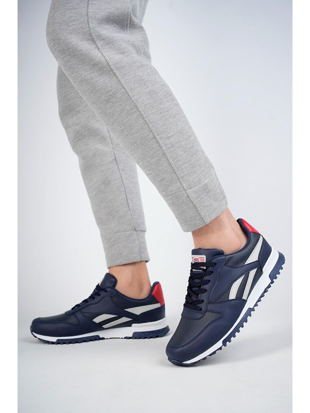 Lacivert Blake Unisex Ortopedik Günlük  Yürüyüş Koşu Sneaker Spor Ayakkabı-1