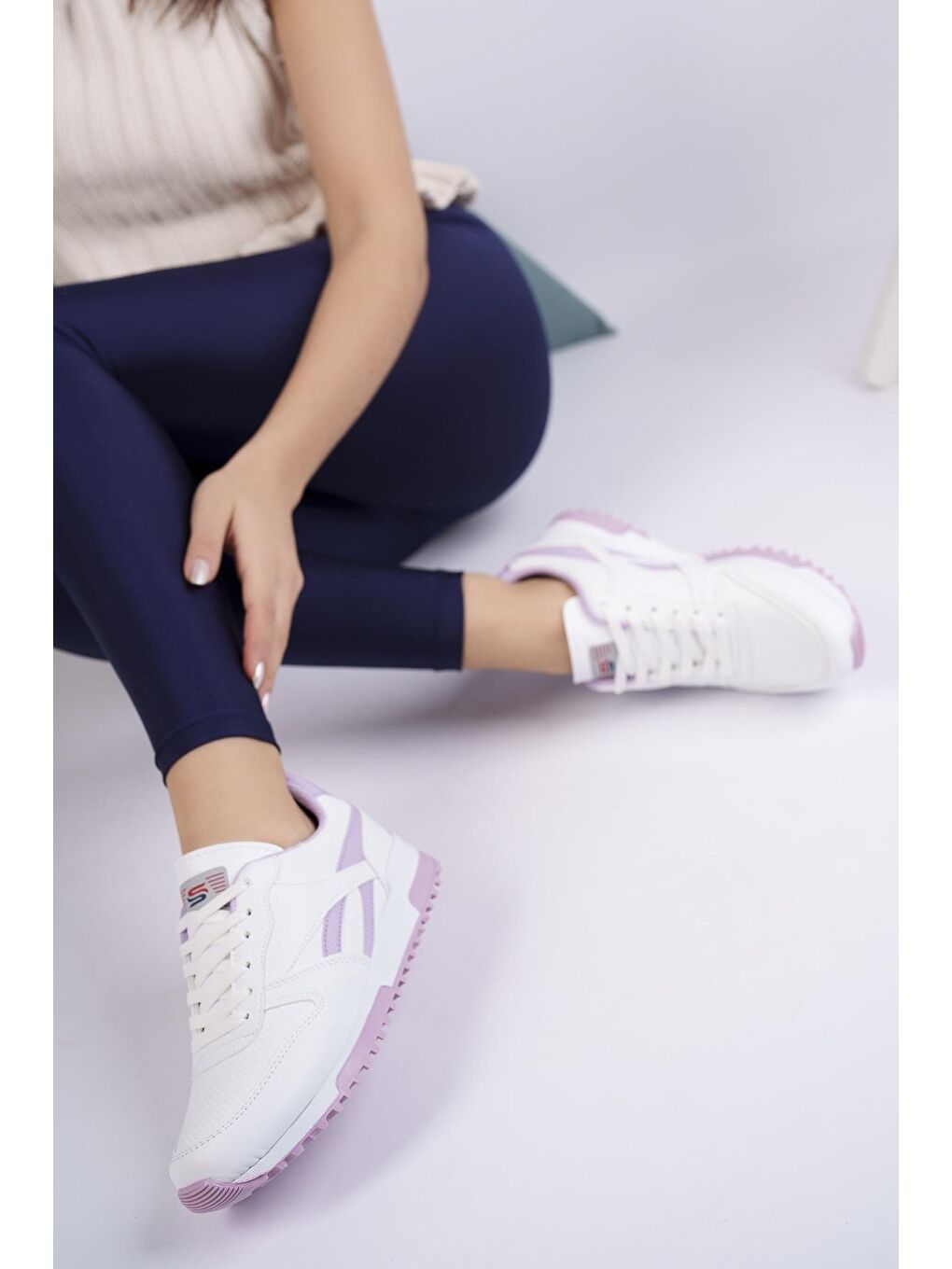 Mor Blake Unisex Ortopedik Günlük  Yürüyüş Koşu Sneaker Spor Ayakkabı-1