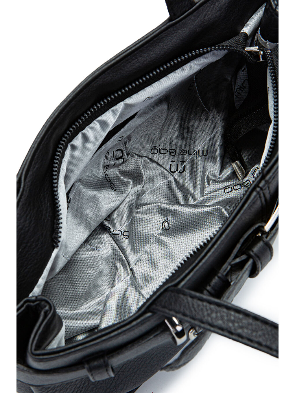 Kemer Detaylı Kadın Kol Çanta Birdy Siyah-3