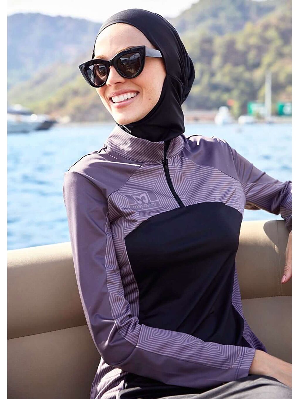 Karışık Grafik Tasarım Tesettür Mayo