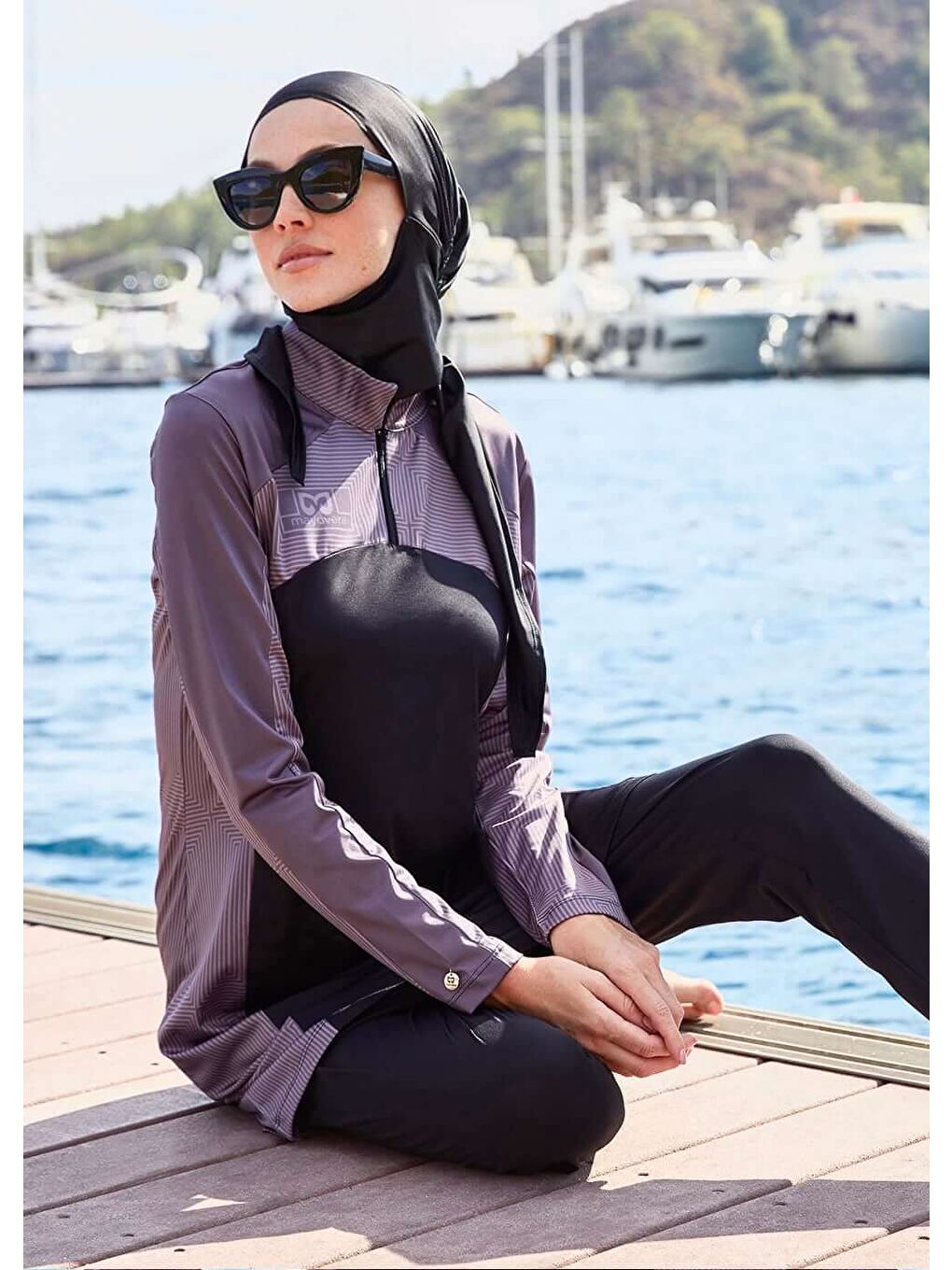 Karışık Grafik Tasarım Tesettür Mayo-2