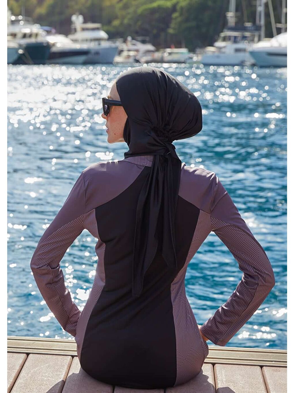 Karışık Grafik Tasarım Tesettür Mayo-3