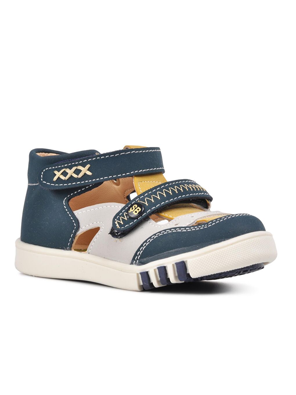 009 Lacivert-Bej-Hardal Erkek Çocuk Ayakkabı-2