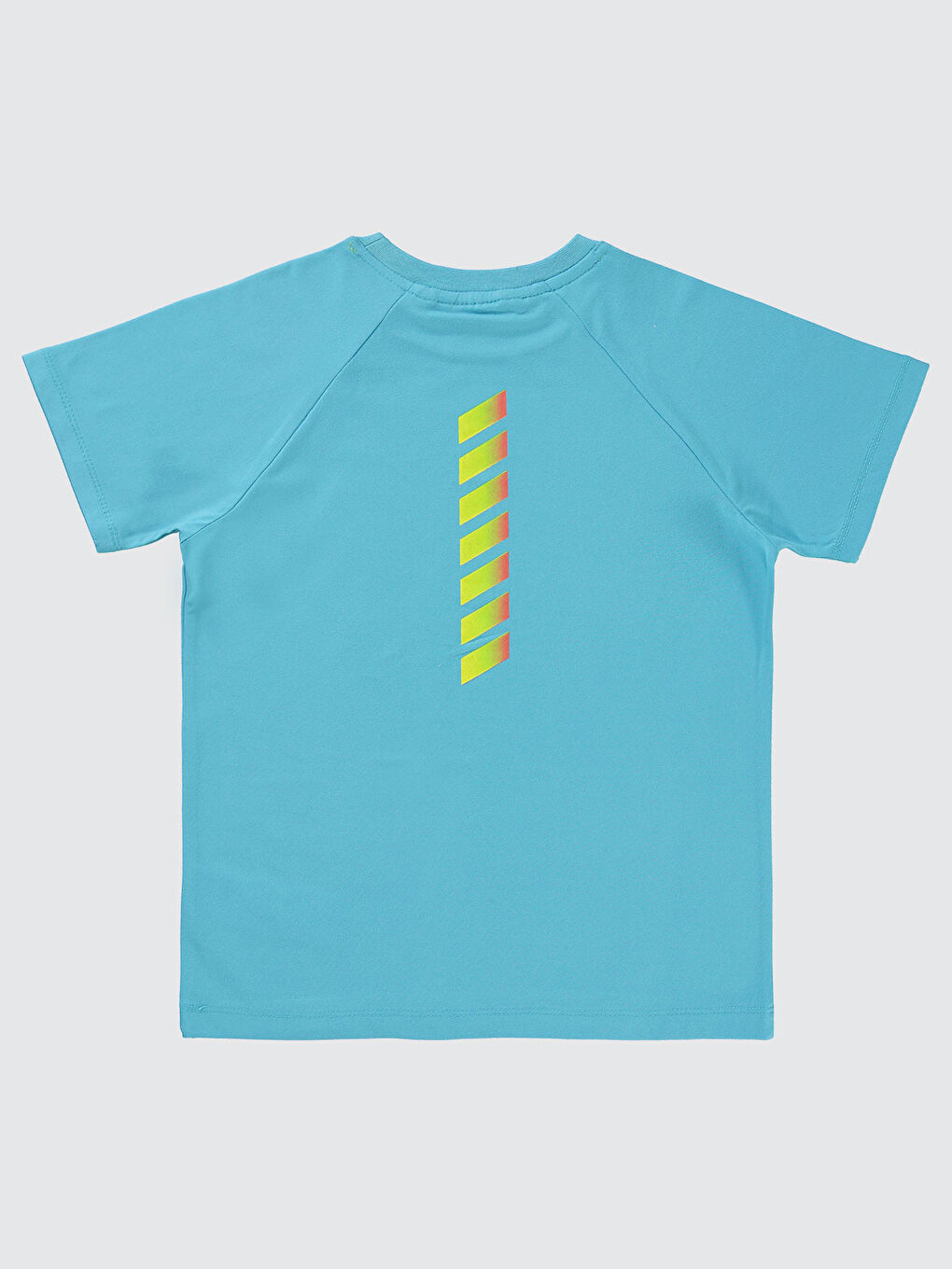 Erkek Çocuk Tişört 6-9 Yaş Turkuaz-1