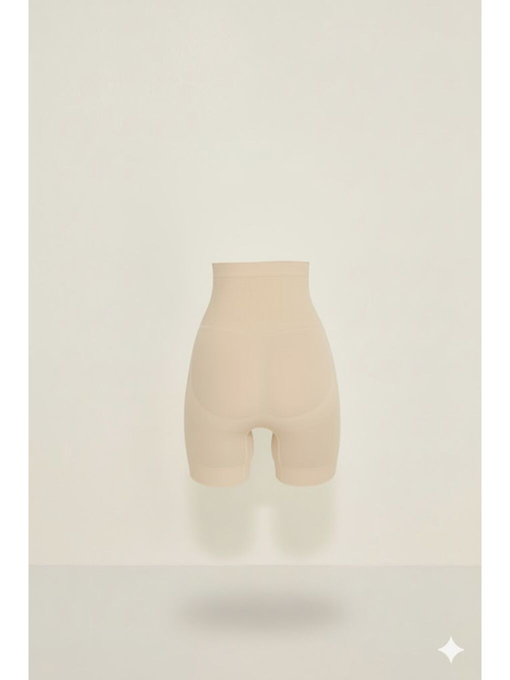 Bej C12056 Masaj Özellikli Paçalı Boxer Korse Ten-1