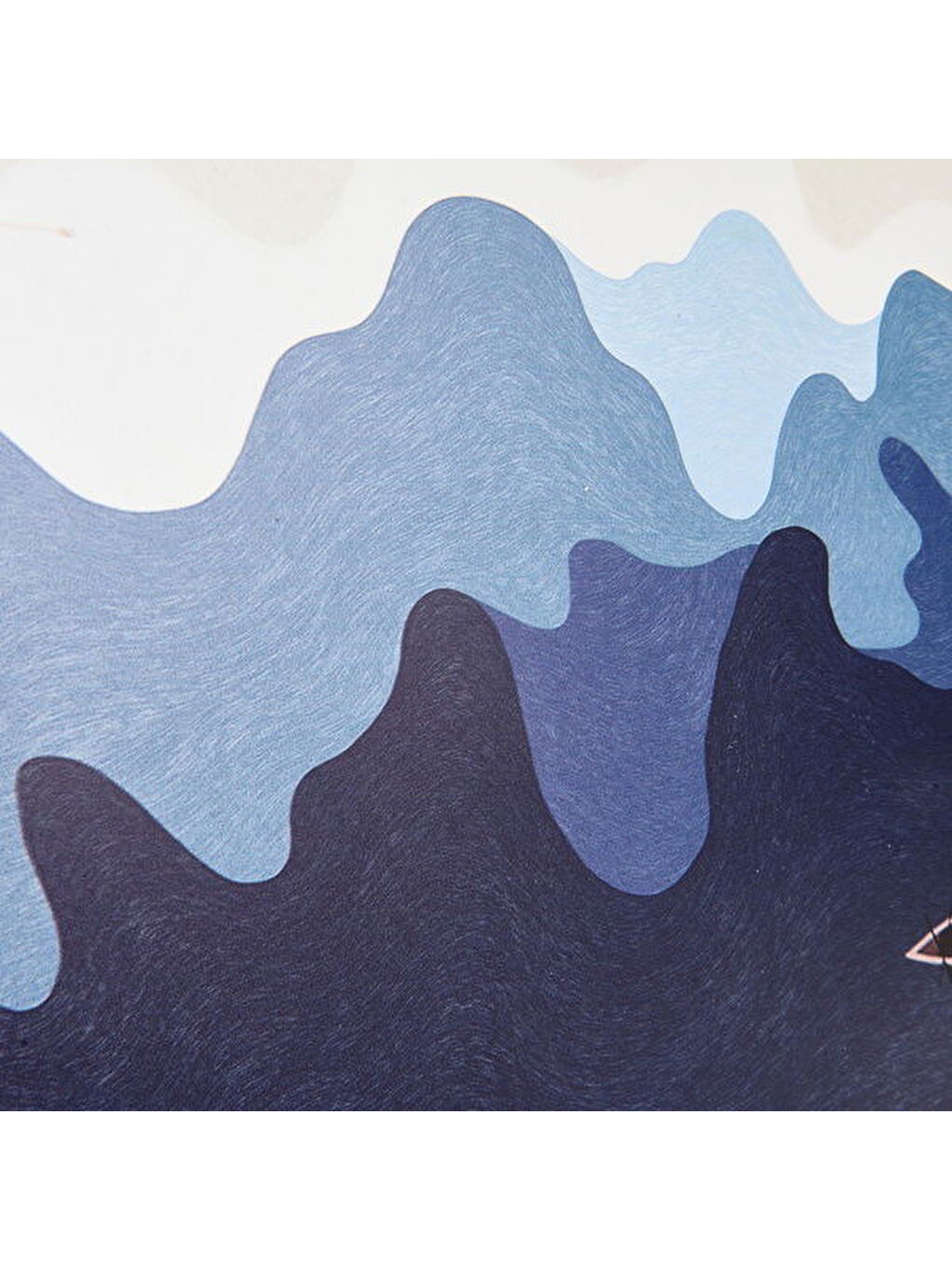 Deco Sea Side Tablo - Mavi - 50x70 cm-2