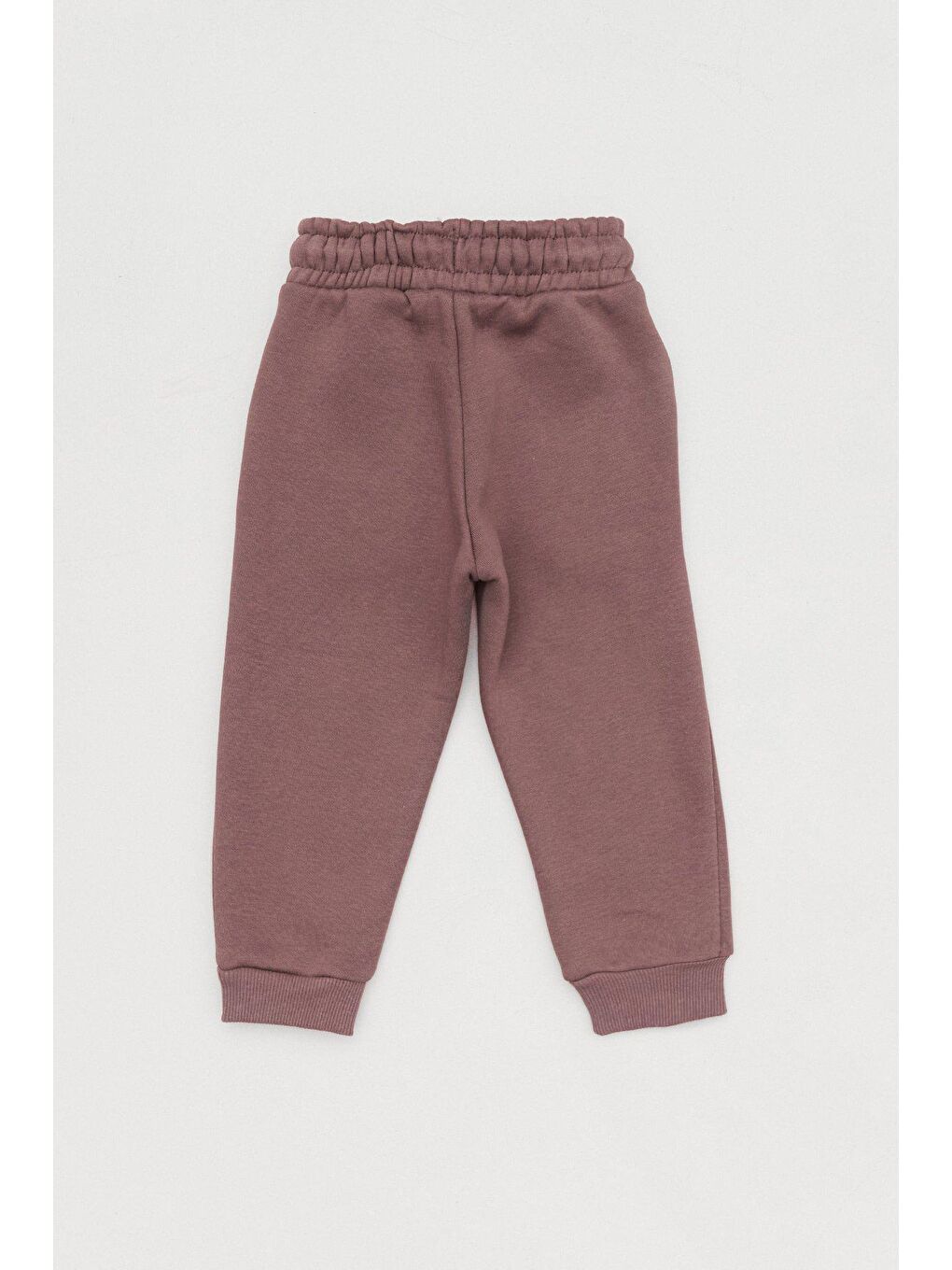 Kahverengi Beli Lastikli Jogger  Erkek Çocuk Eşofman Altı-1