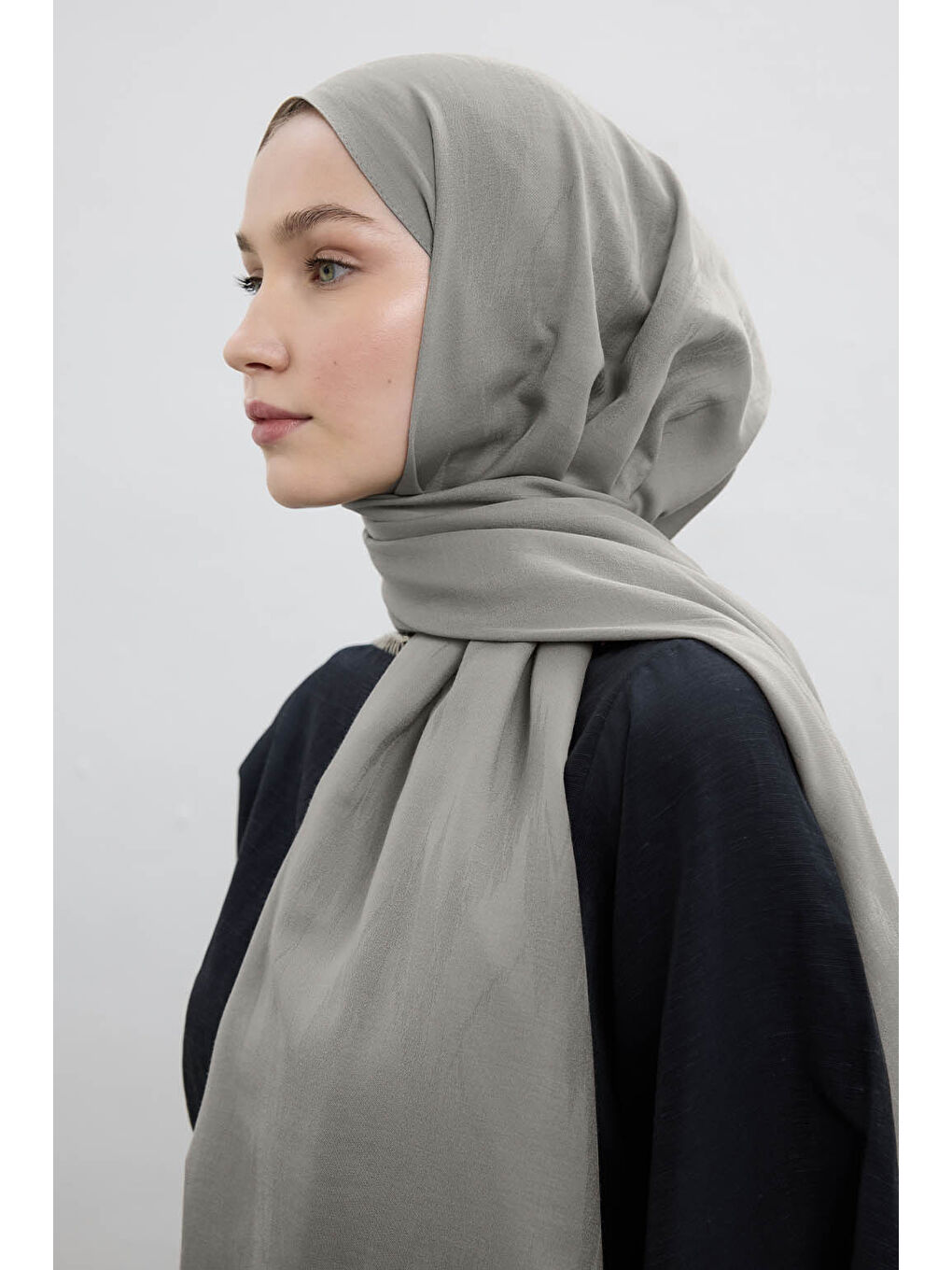 Pamuk Line Şal Kum Beji-3