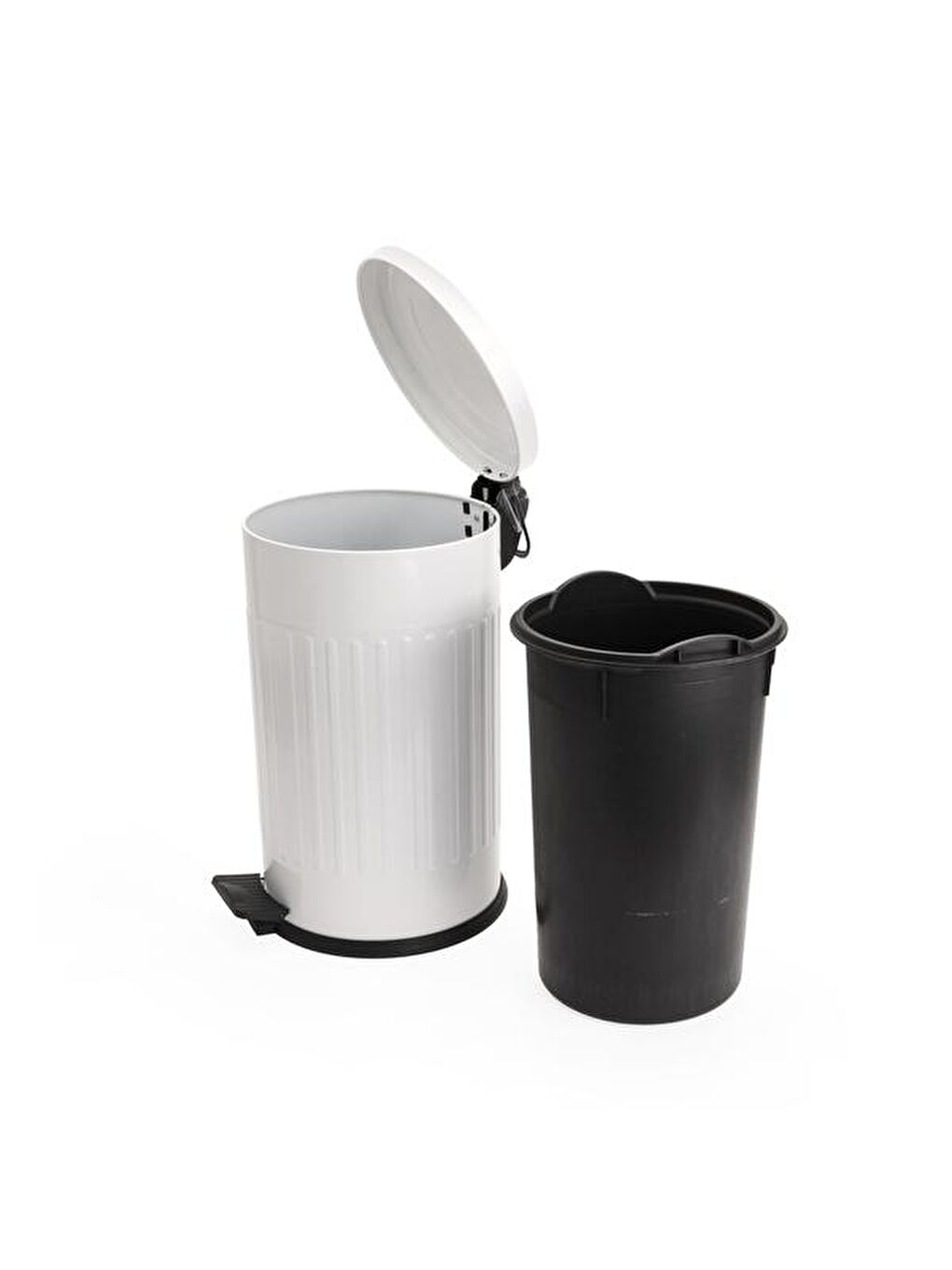 Living Vintage Çöp Kovası - Beyaz - 16 lt-4