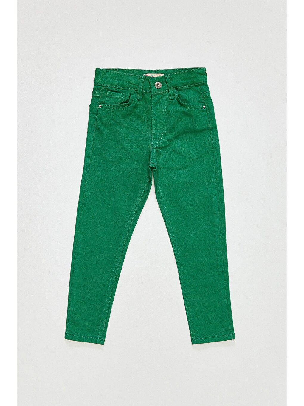Yeşil Skinny Kız Çocuk Pantolon