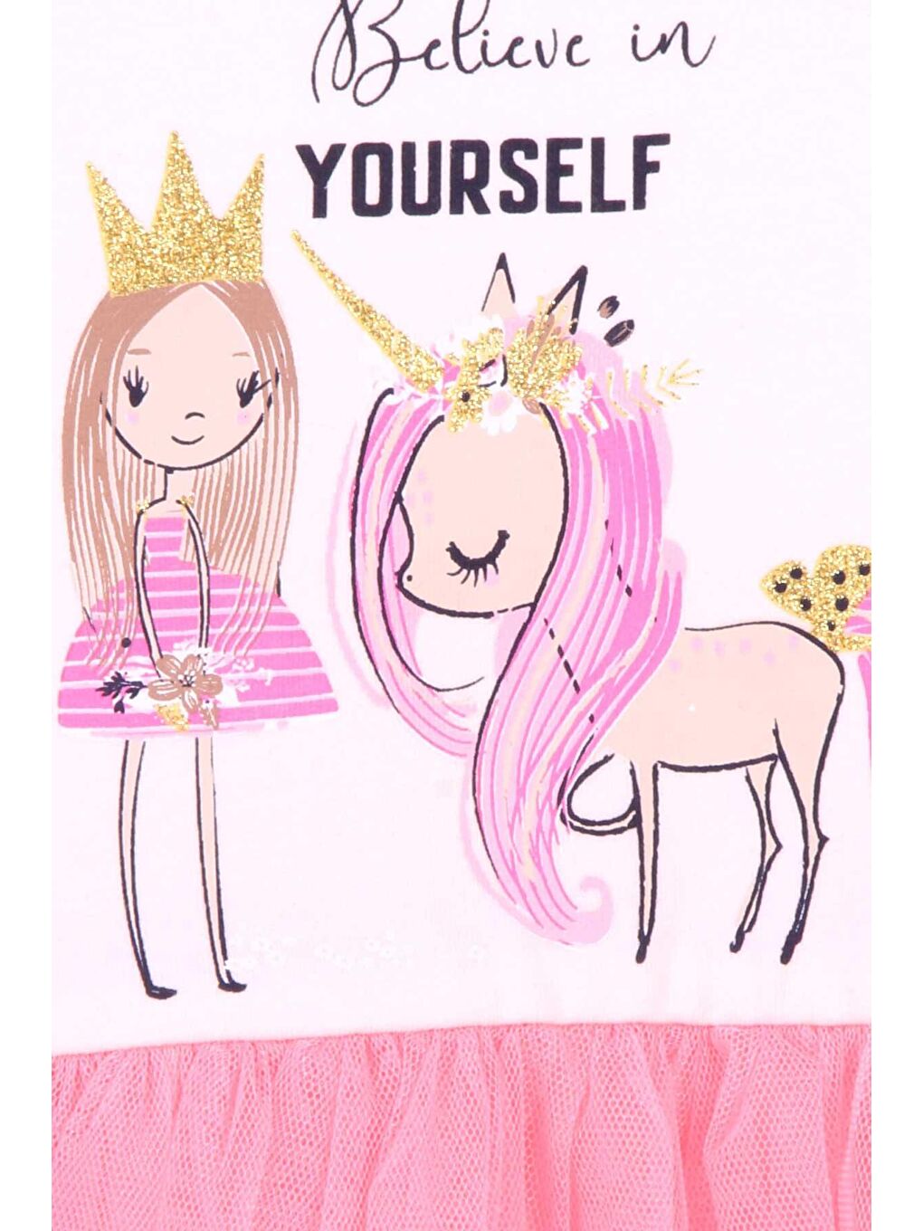 Kız Bebek Uzun Kollu Elbise  Ekru (1.5 Yaş)-3