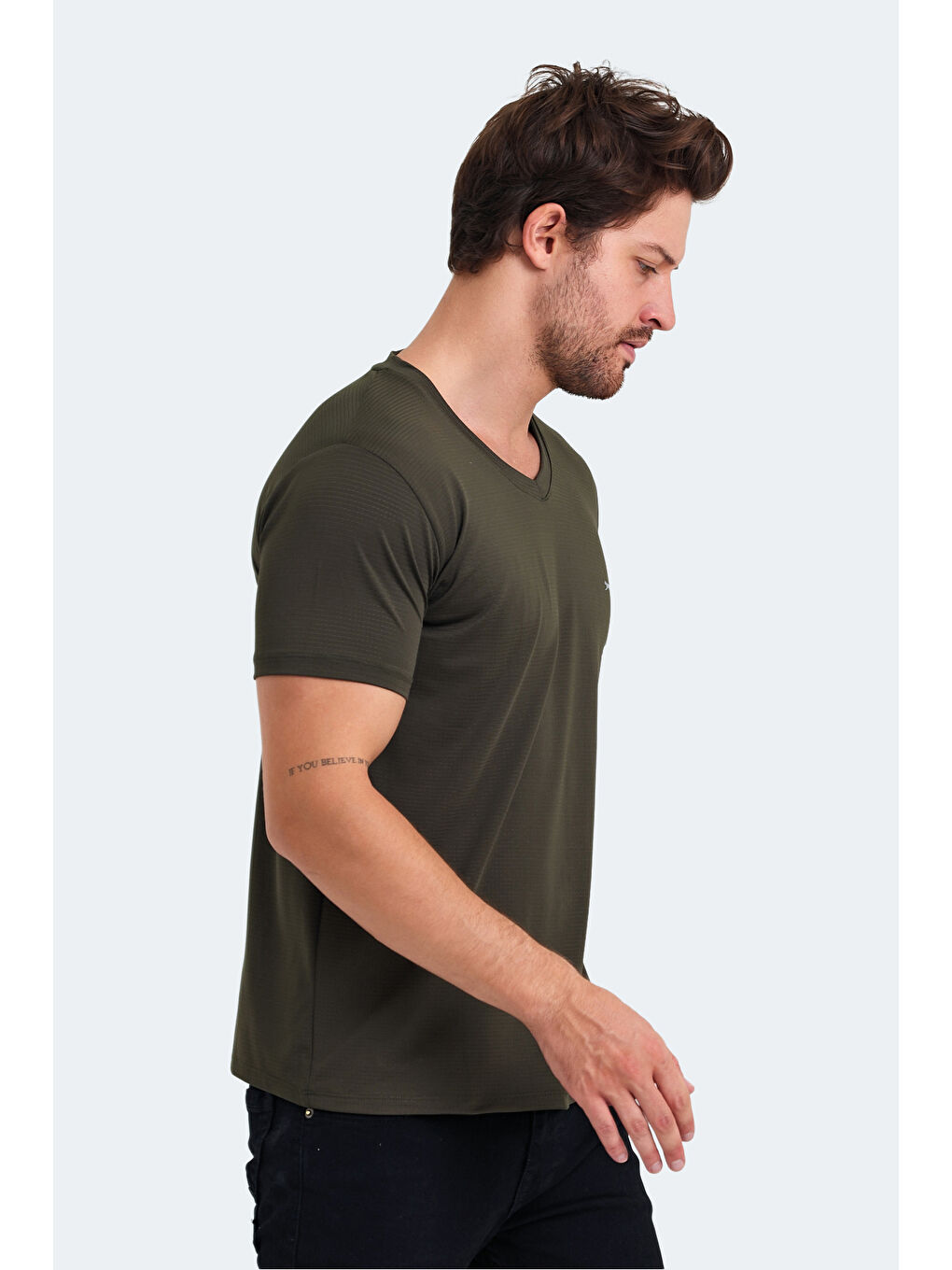 KATRIINA Erkek Tişört Haki-2