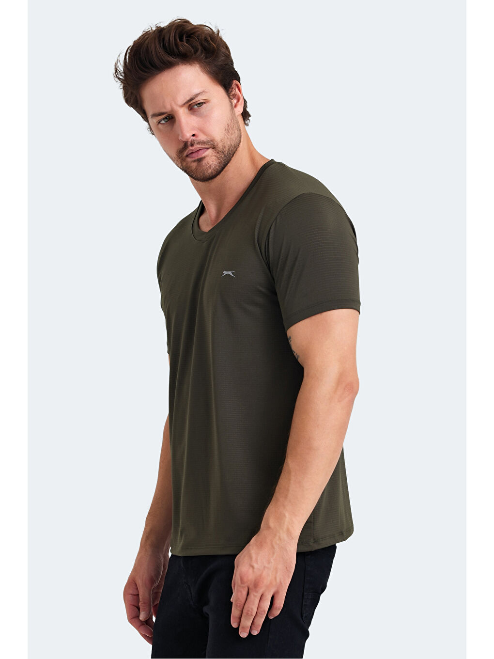 KATRIINA Erkek Tişört Haki-3