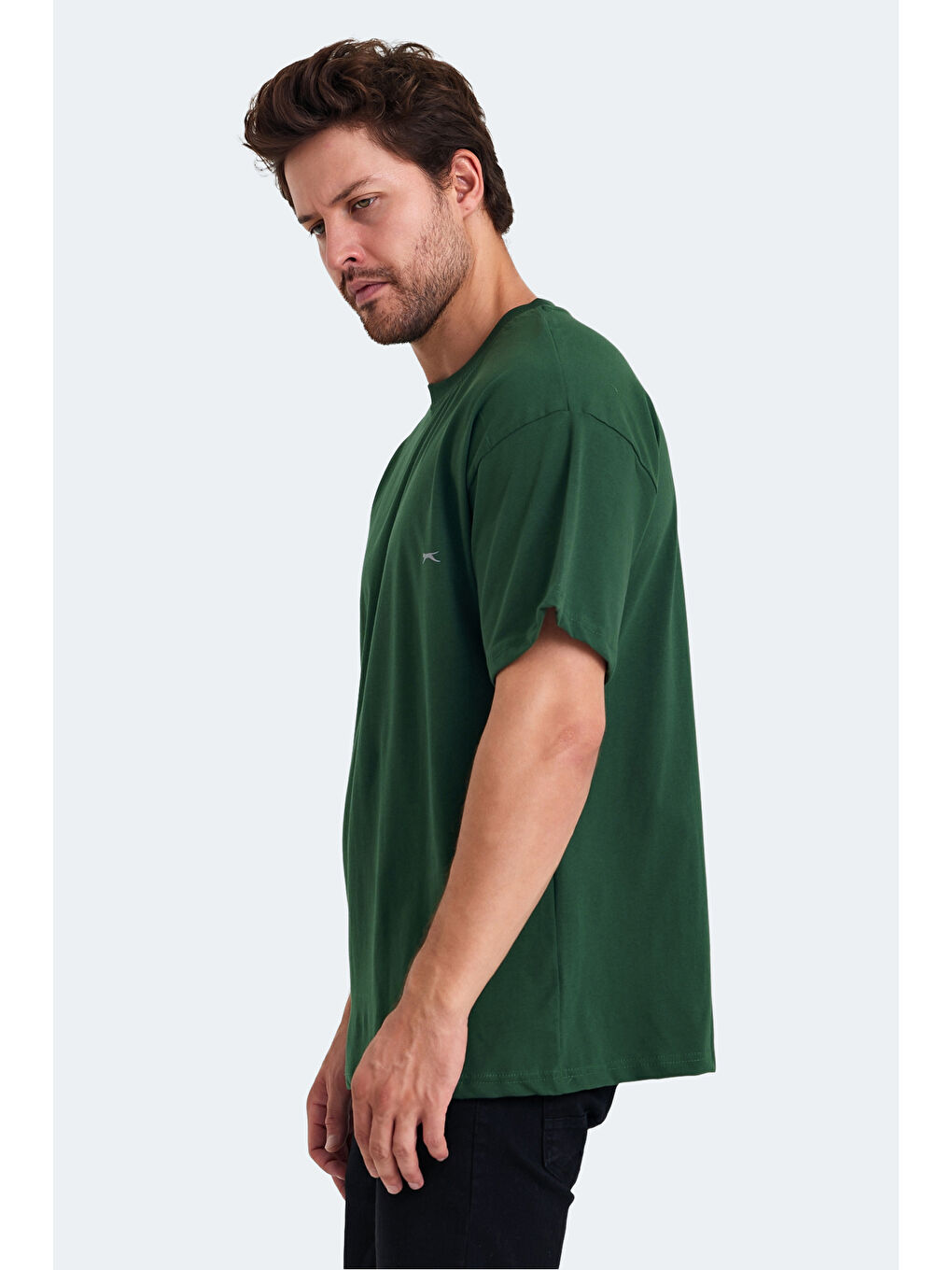 KULANA OveR Erkek %100 Pamuk Tişört Yeşil-2