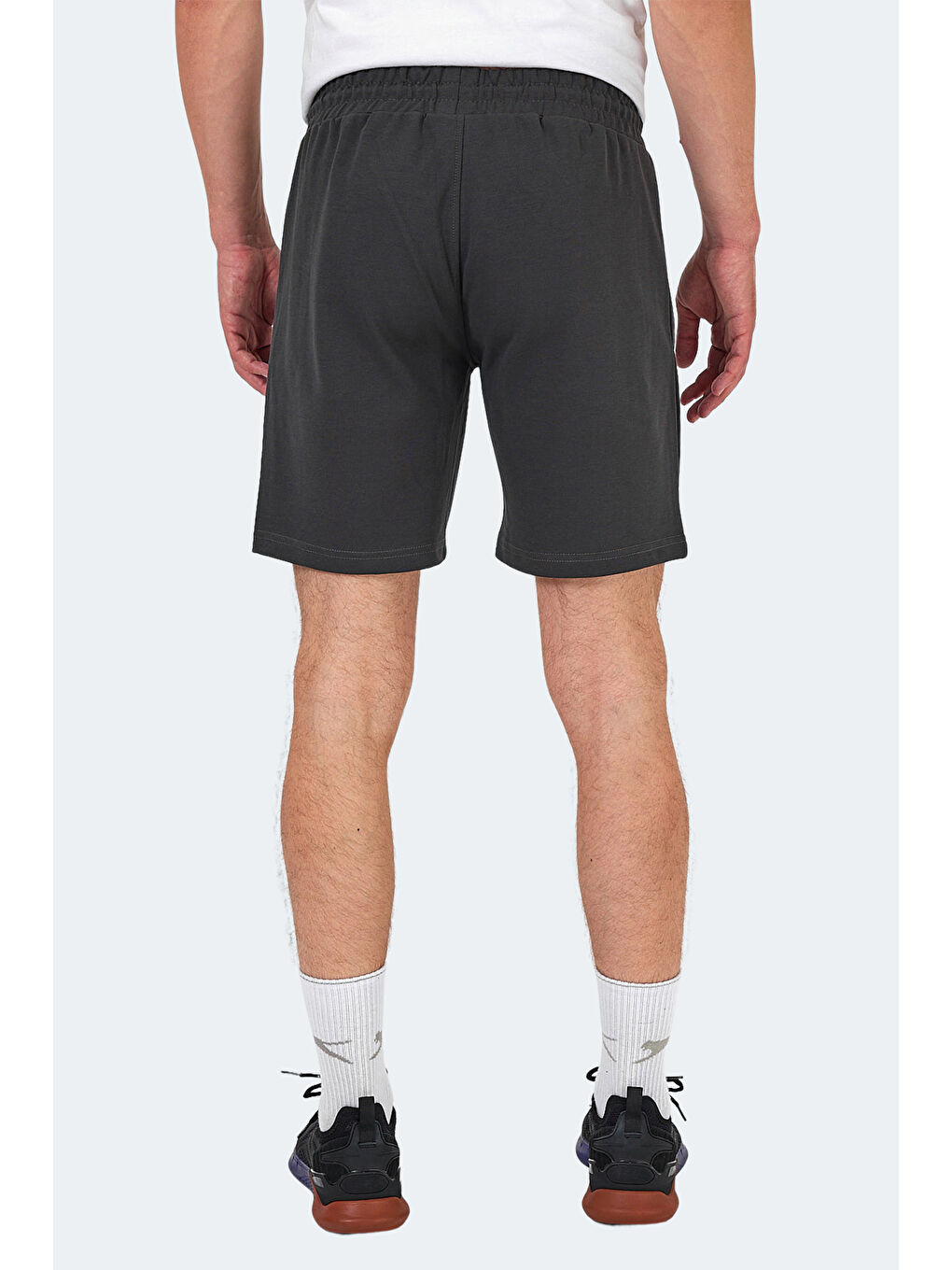 VANO I Erkek Cepli Koyu Gri Şort-4