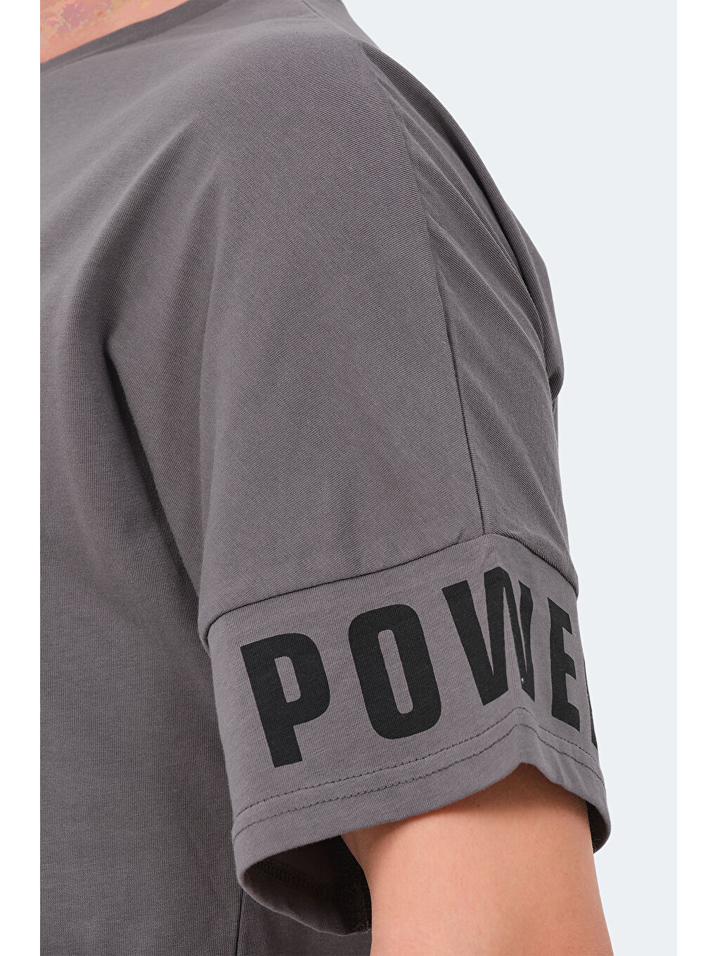 Erkek Tişört  Koyu Gri-4