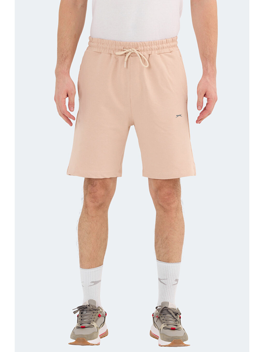 KALLIE Erkek Cepli Bej Şort-1