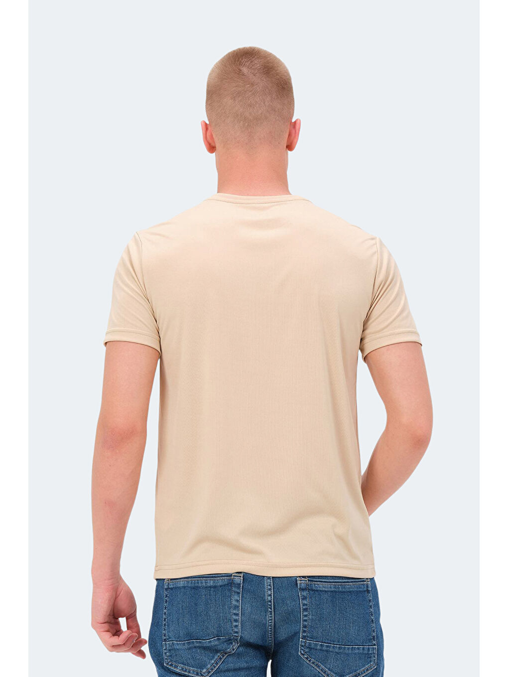 NELLE KTN Erkek Tişört Bej-1