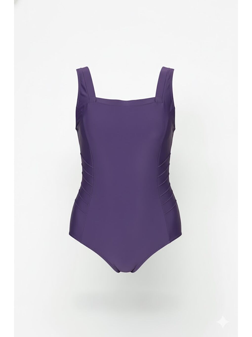 Kadın Kare Yaka Mayo 7309 Mor