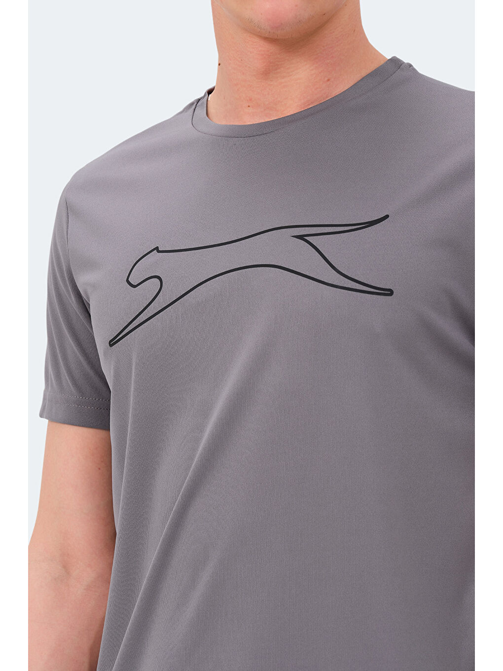 NELLE KTN Erkek Tişört Koyu Gri-4