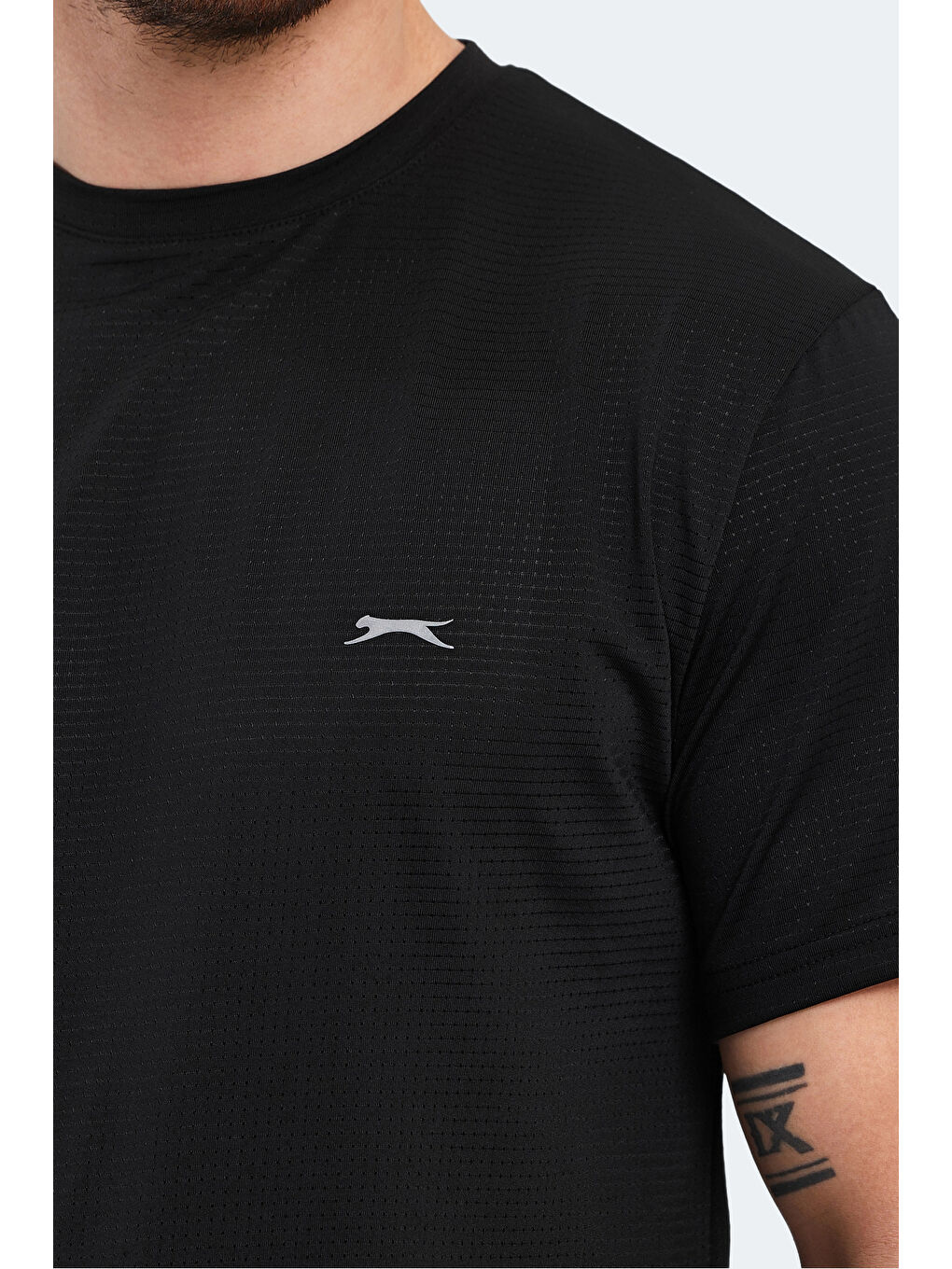 OSWIN KTN Erkek Tişört Siyah-4