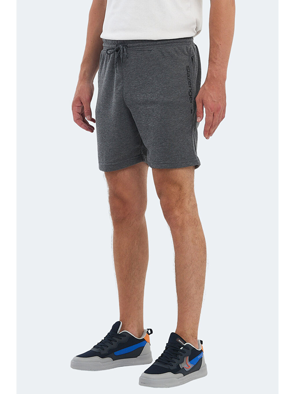 NAIDA IN Erkek Cepli Koyu Gri Şort