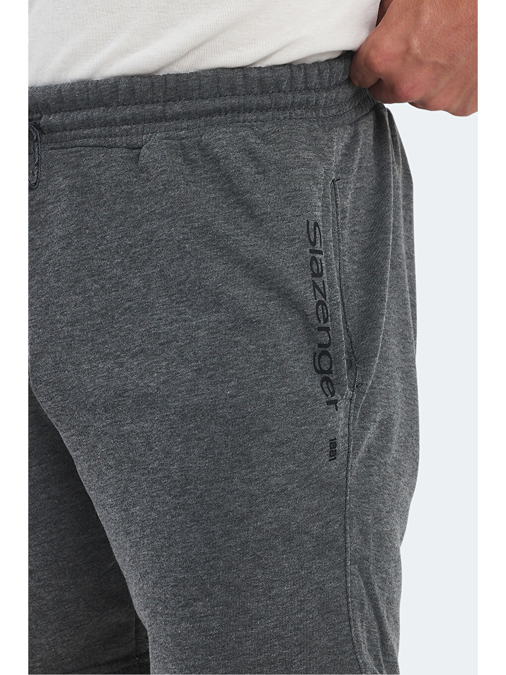 NAIDA IN Erkek Cepli Koyu Gri Şort-3