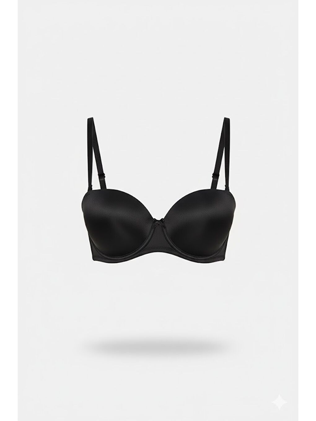 Desteksiz Straplez Sütyen C17050 Siyah