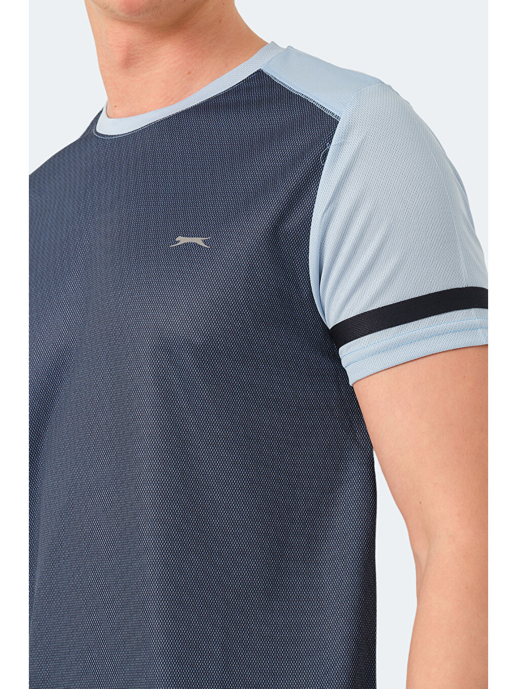 Erkek Tişört Mavi-3