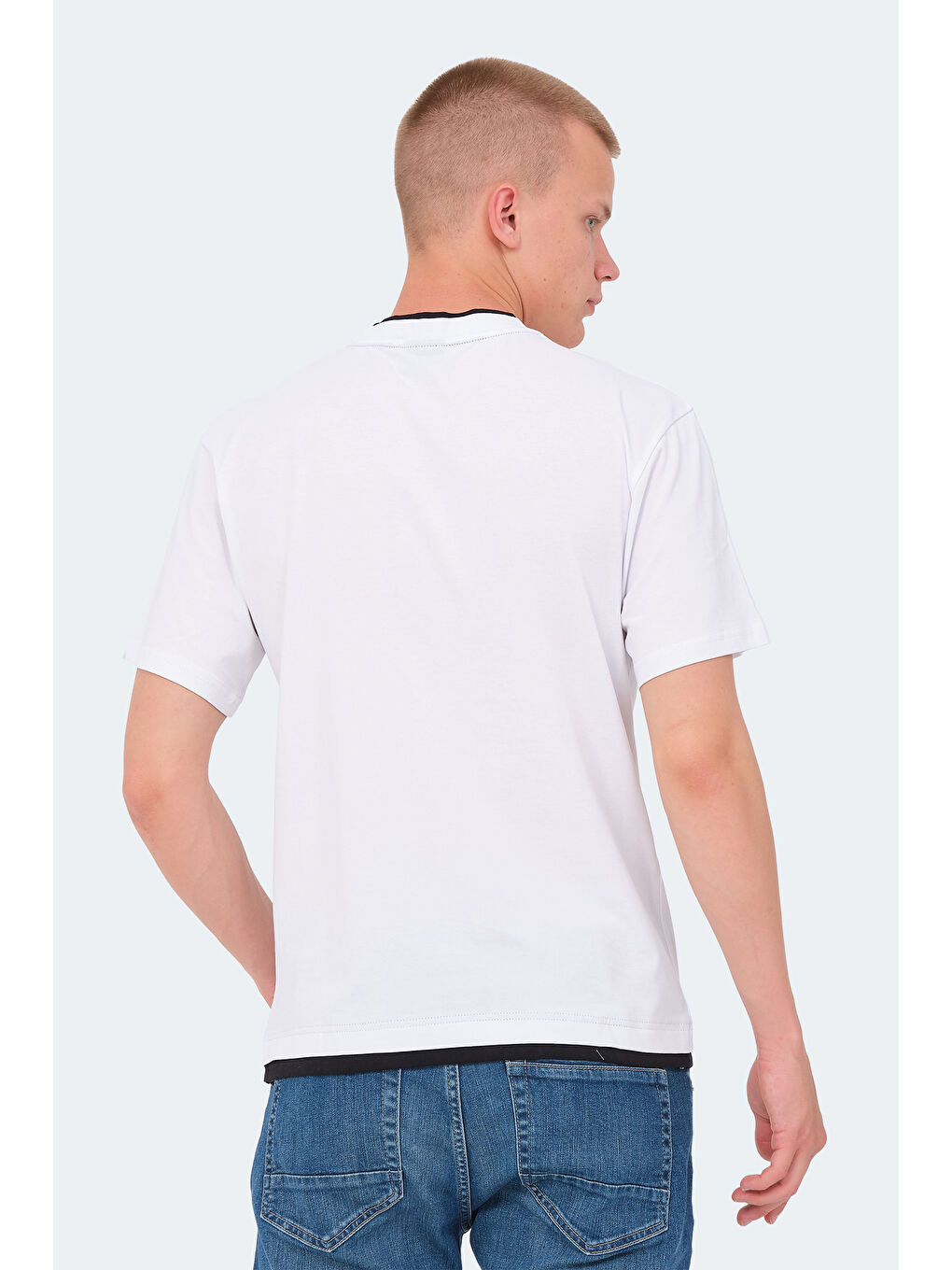 VRENI Erkek Tişört Beyaz-1