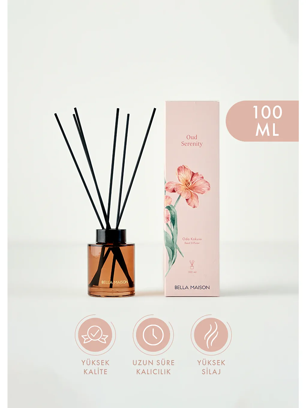 Pembe Oud Serenity Oda Kokusu Amber (100 ml)