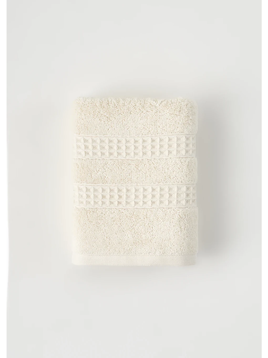 Ekru Peggy Yüz Havlusu Krem (50x90 cm)-2