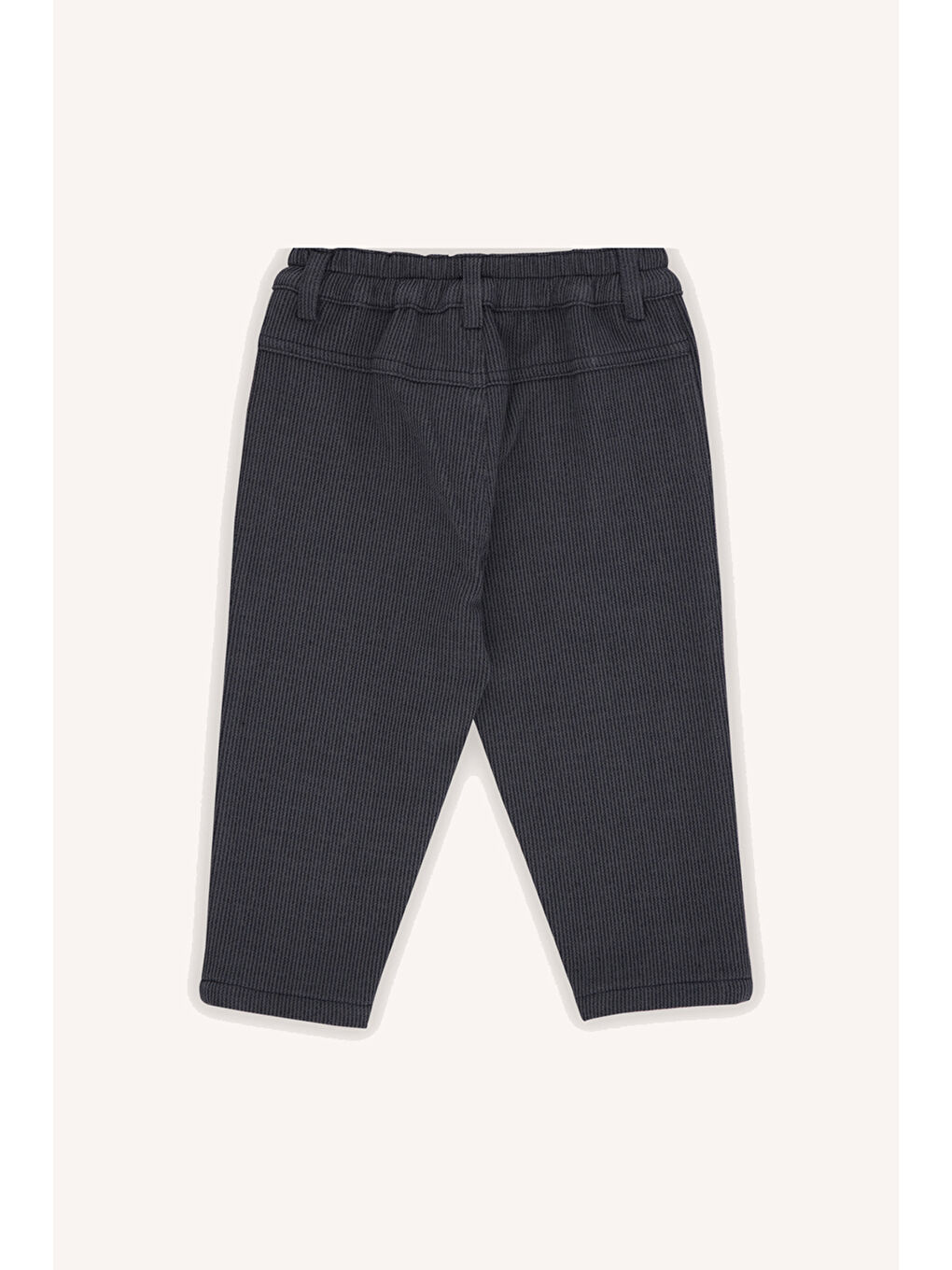 Erkek Bebek Düğmeli Lacivert Pantolon-1