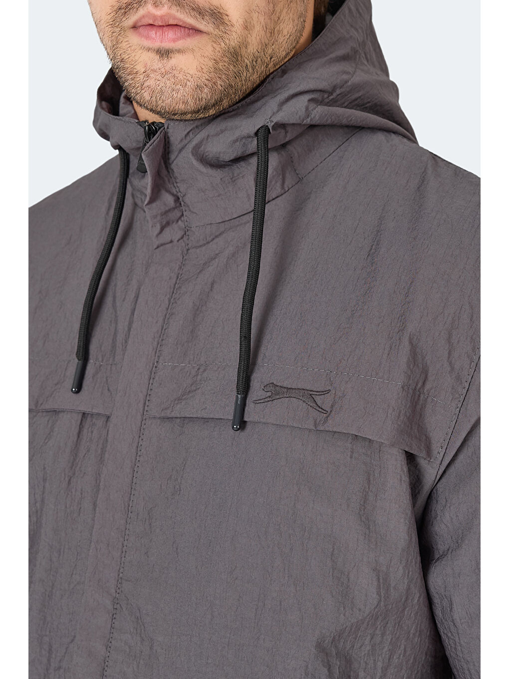 HANGA Erkek Antrasit Yağmurluk-1