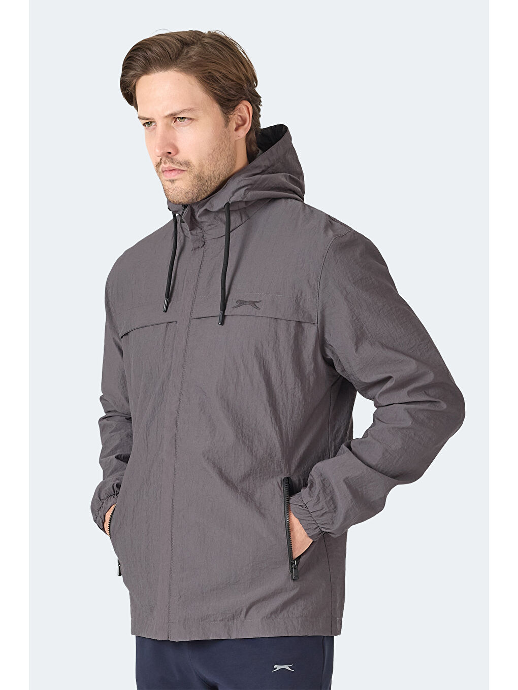 HANGA Erkek Antrasit Yağmurluk-2