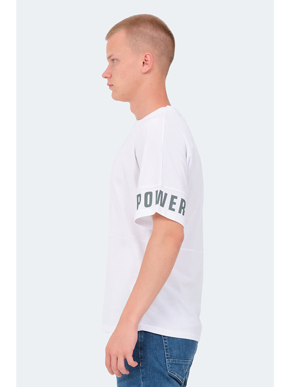 Erkek Tişört  Beyaz-2