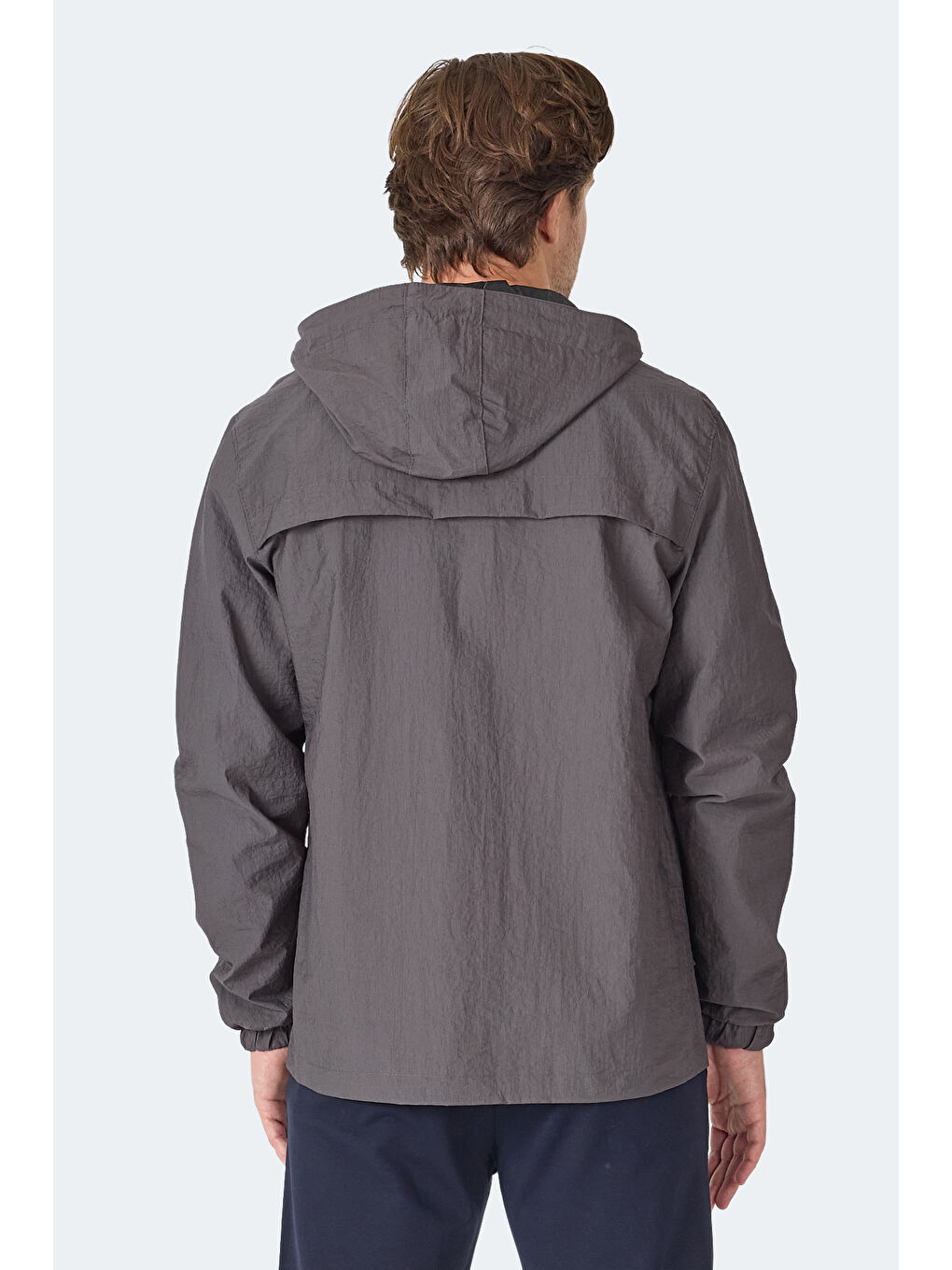 HANGA Erkek Antrasit Yağmurluk-3