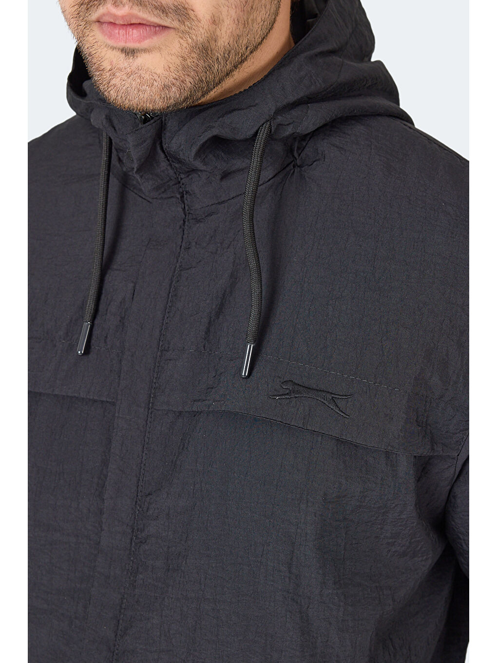 Erkek Yağmurluk Siyah-1