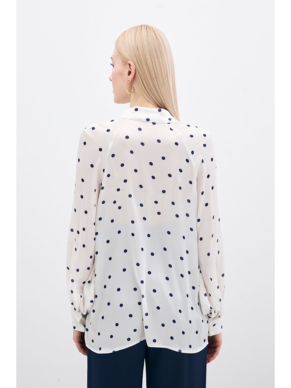 Hakim Yaka Gömlek - Lacivert-6