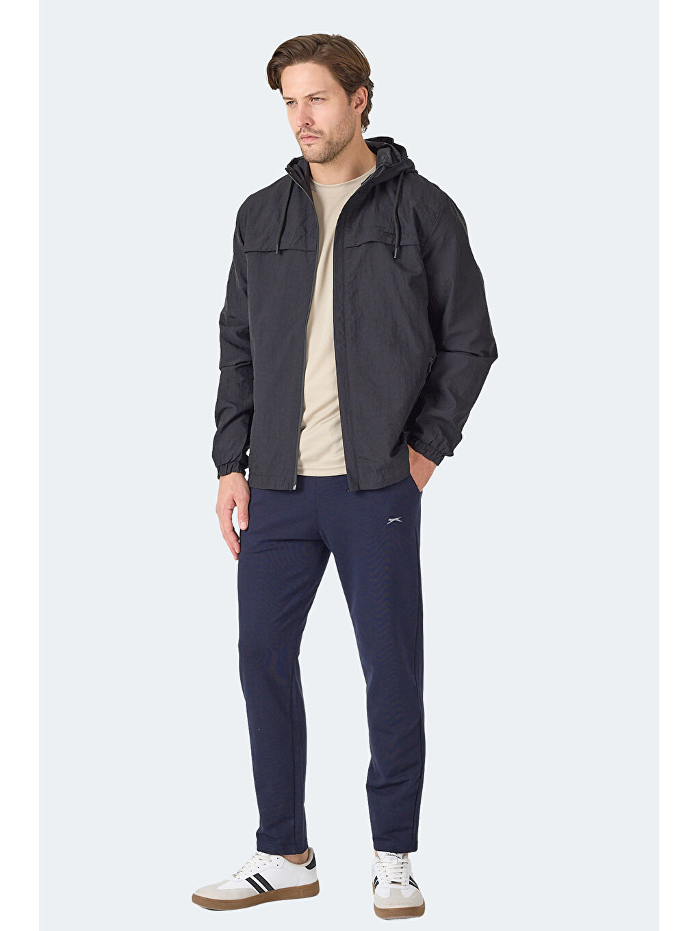 Erkek Yağmurluk Siyah-6