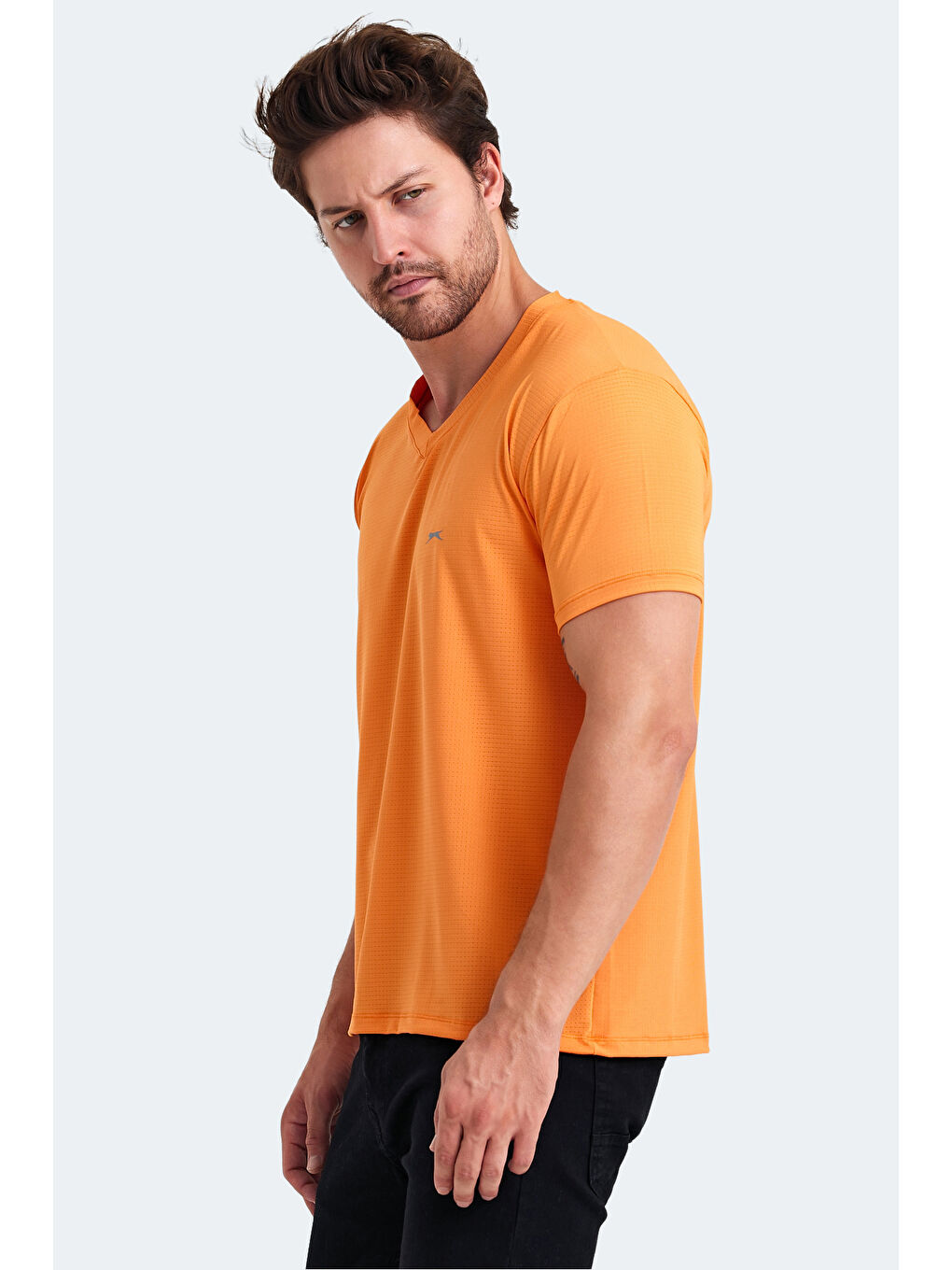 KATRIINA Erkek Tişört Turuncu-3