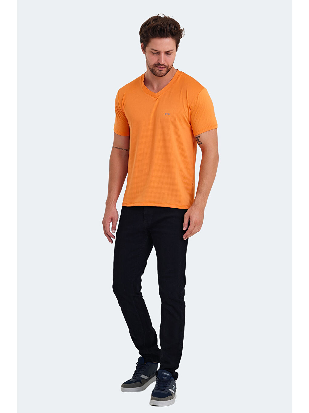 KATRIINA Erkek Tişört Turuncu-6