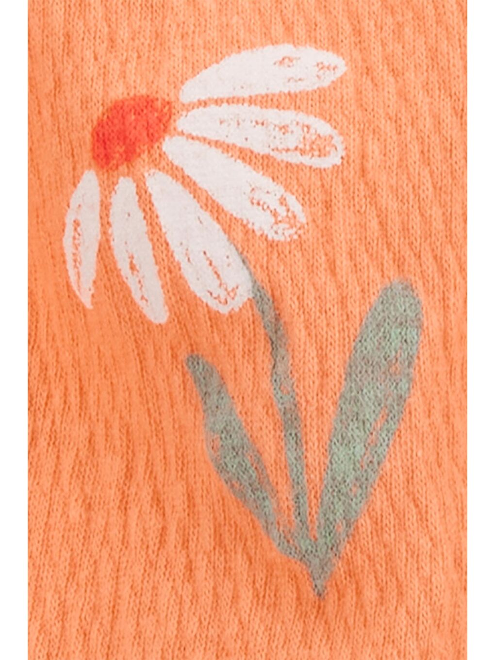 Kız Bebek Alt Üst Set 3 Ay-24 Ay Turuncu-3