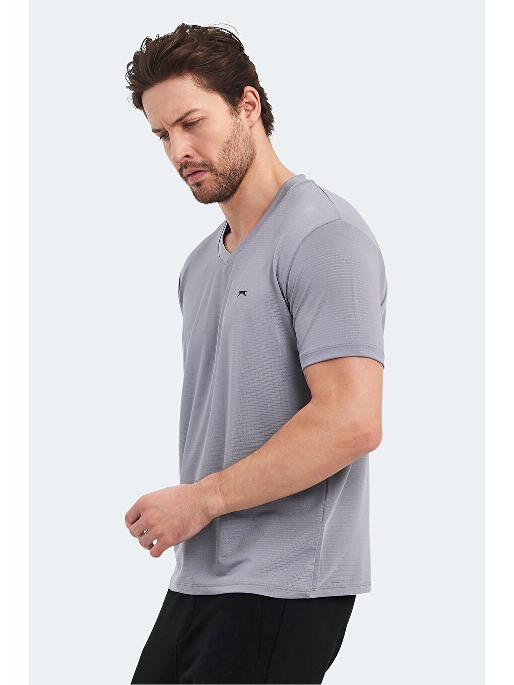 Erkek Tişört Gri-2