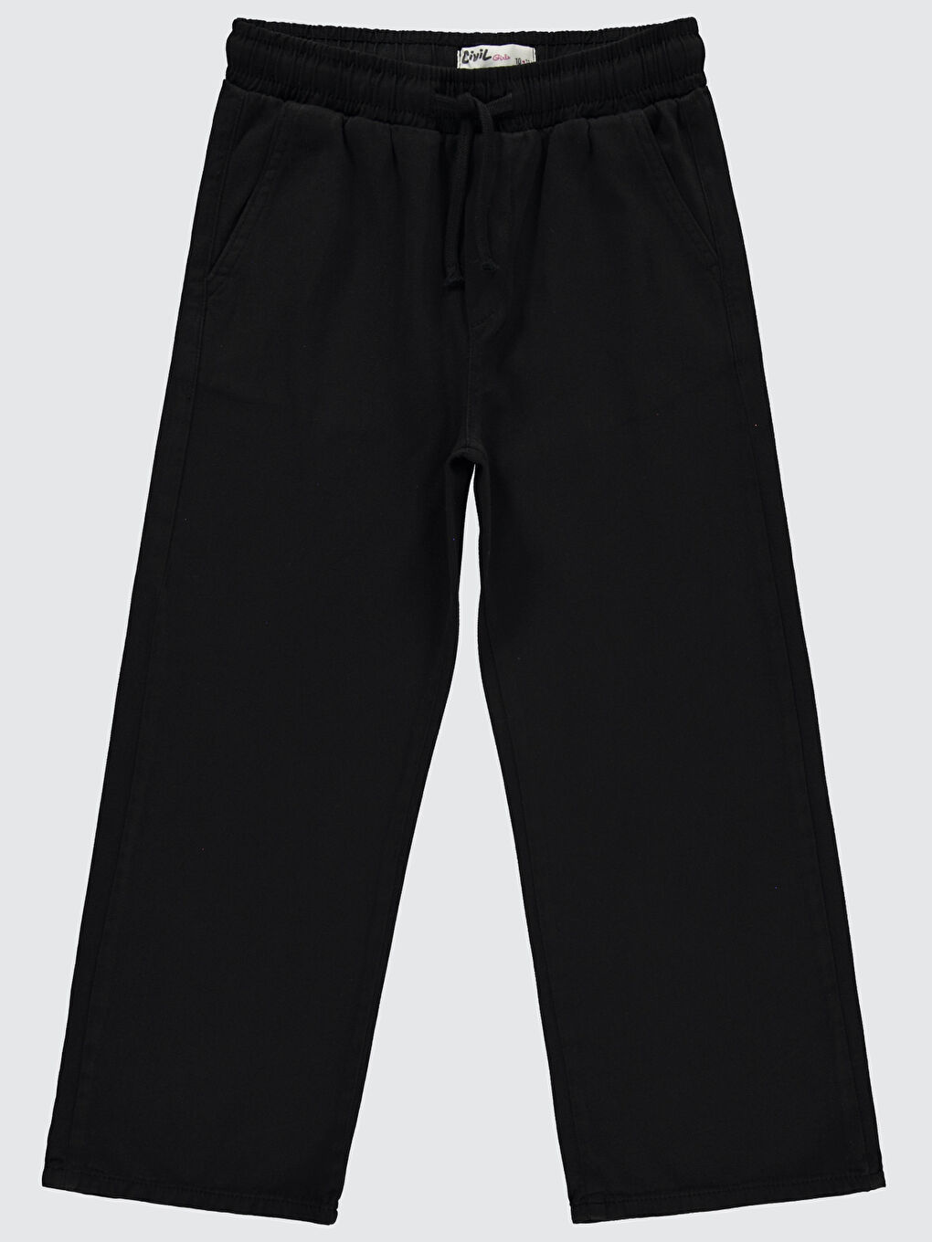 Girls Kız Çocuk Pantolon 10-13 Yaş Siyah