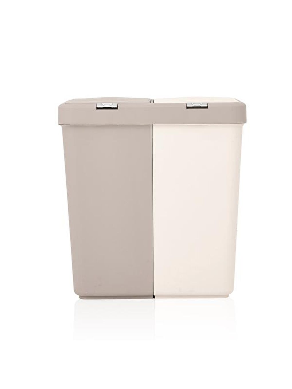 Duo Laundry Çamaşır Sepeti - Bej / Krem - 80 lt-1